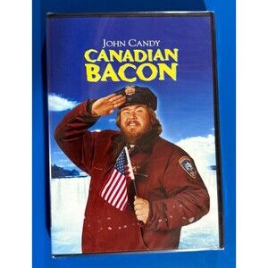 New Sealed Canadian Bacon (DVD, 1995) John Candy, Alan Alda, Rip Torn Comedy New
